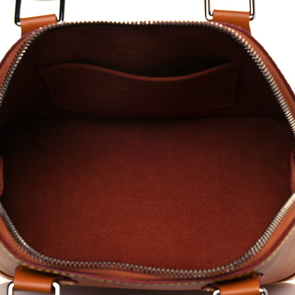 Louis Vuitton Epi Jacquard Alma BB Honey Gold 5 of 9