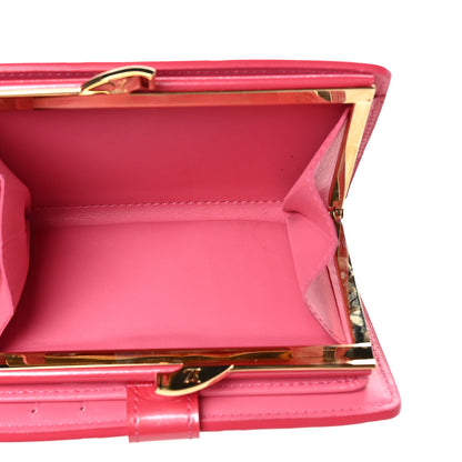 Louis Vuitton Vernis French Purse Wallet Fuchsia 5 of 7