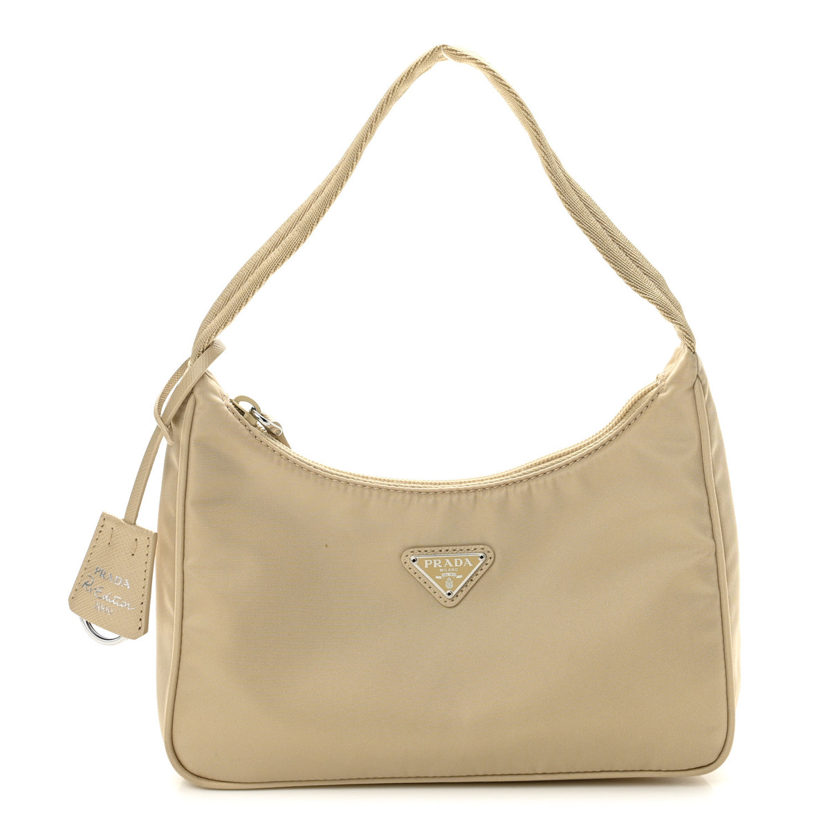 Prada Re-Nylon Saffiano Mini Re-Edition 2000 Bag Deserto 1 of 10
