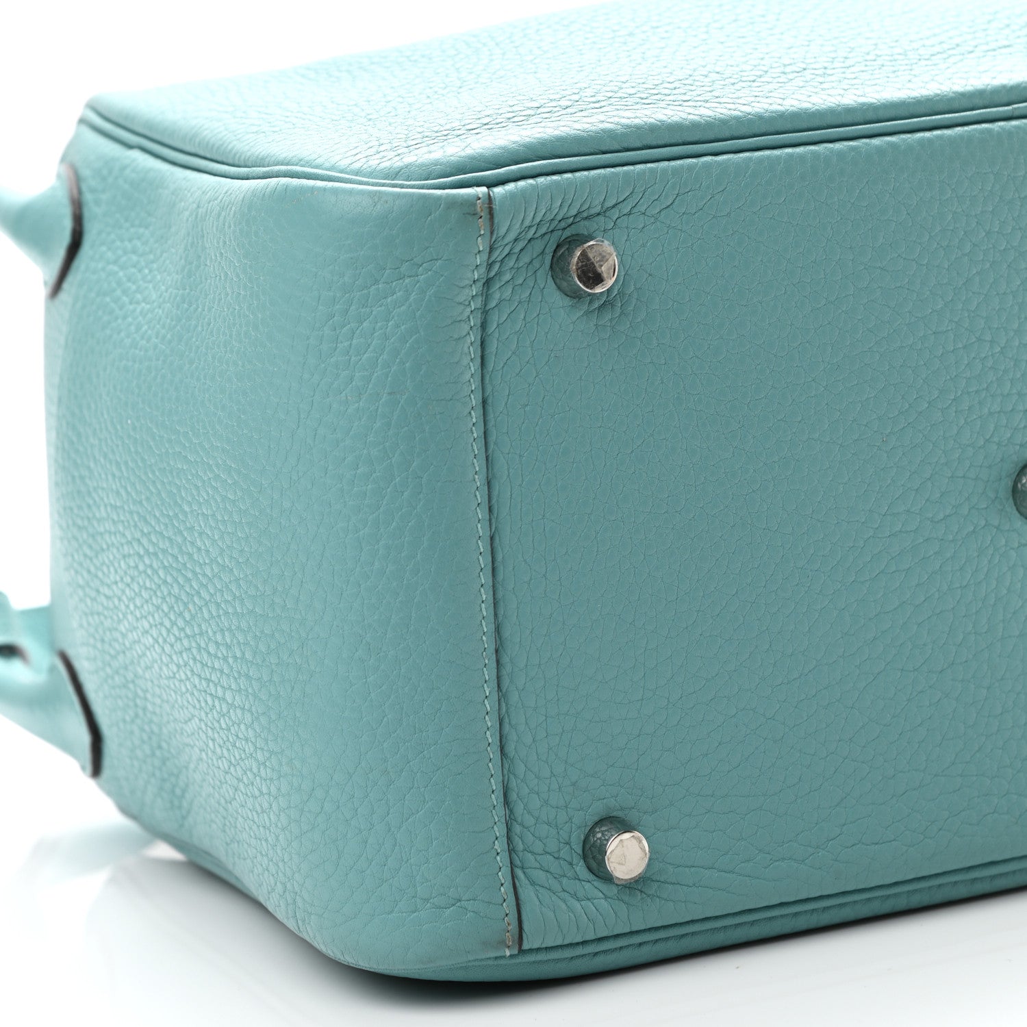 Hermes Taurillon Clemence Lindy 30 Bleu Atoll 8 of 11