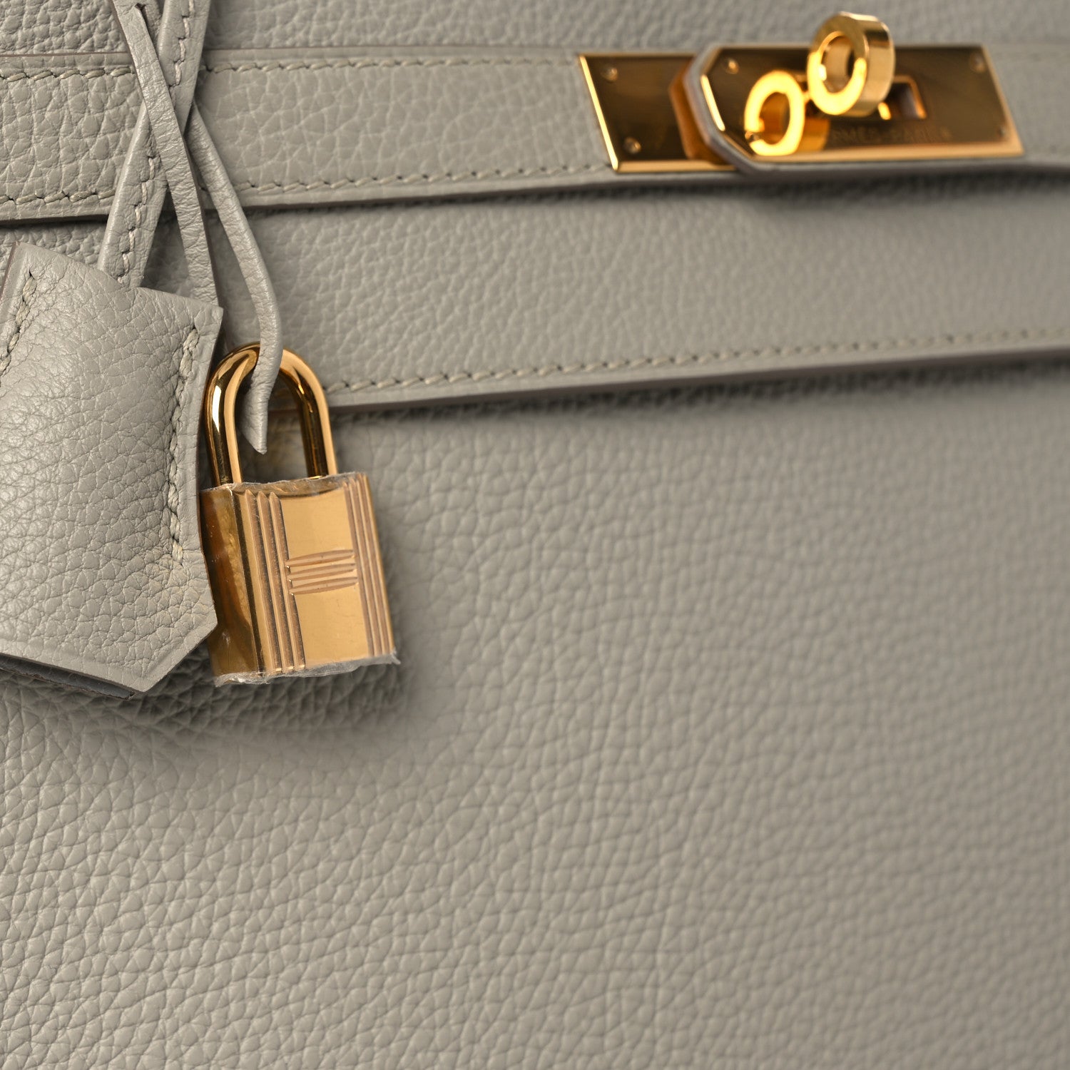 Hermes Togo Kelly Retourne 32 Gris Perle 11 of 12
