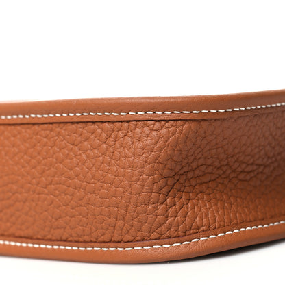 Hermes Taurillon Clemence Evelyne TPM Gold 9 of 10