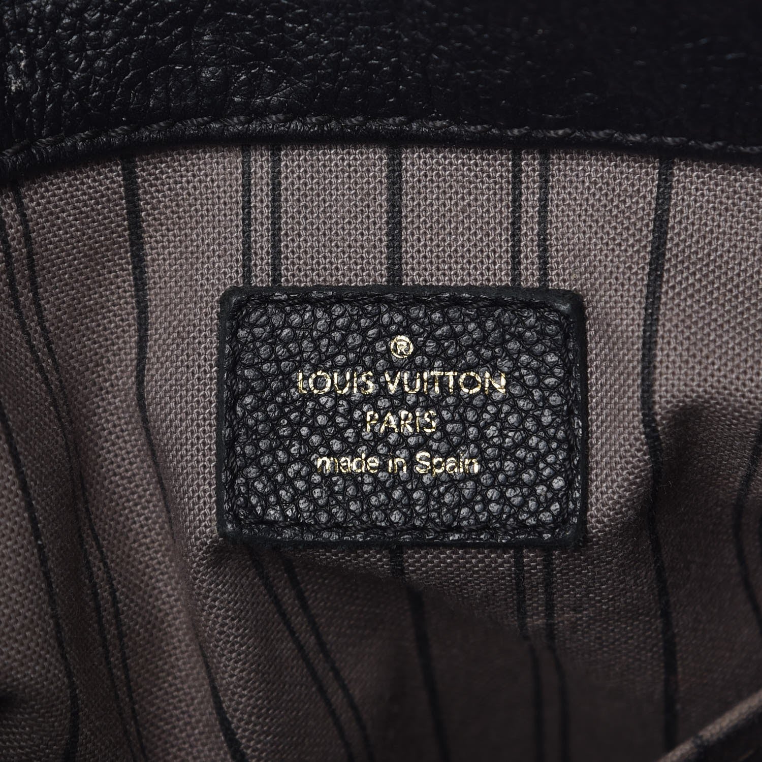 Louis Vuitton Empreinte Artsy MM Black 6 of 9