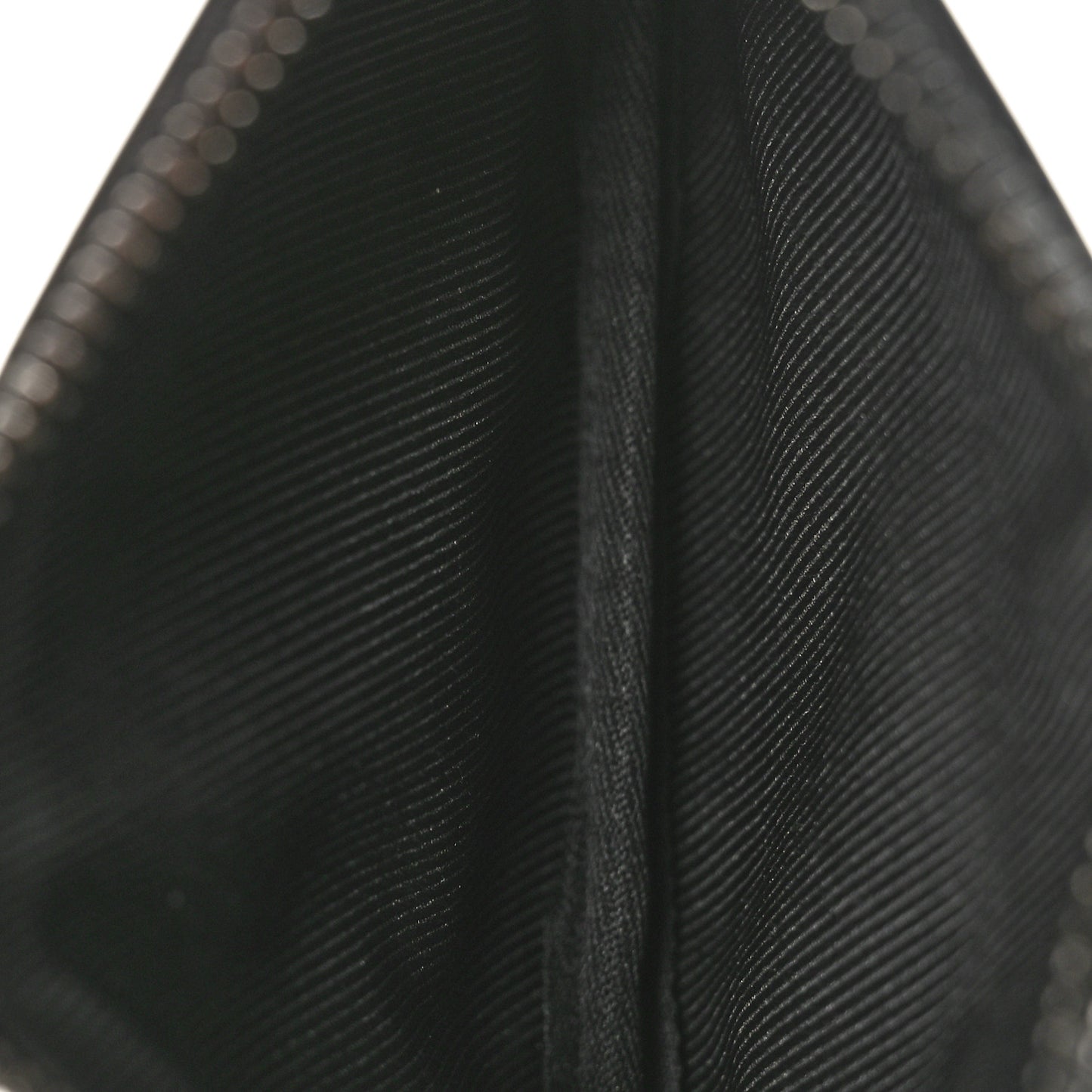 Calfskin Monogram Shadow Key Pouch Black