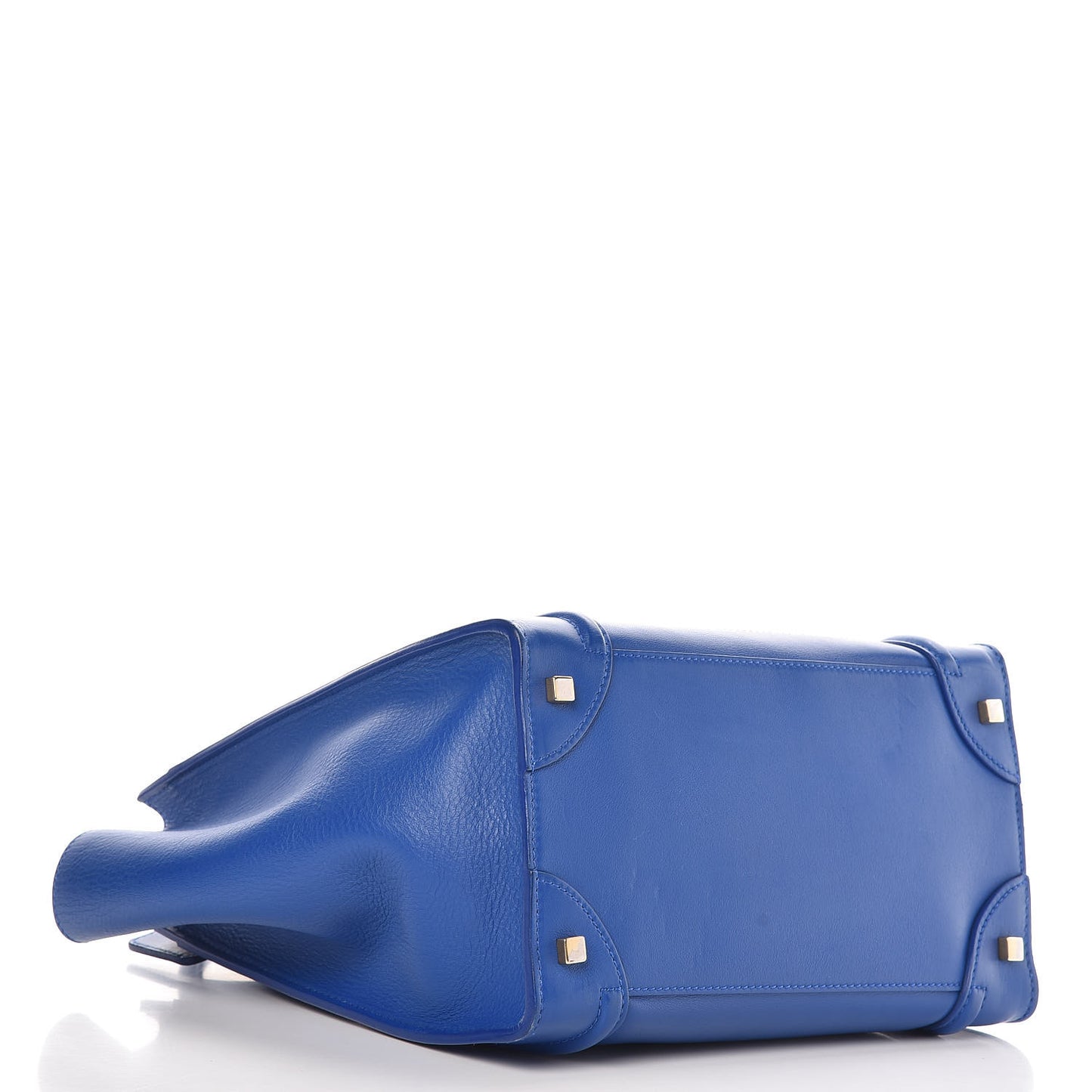 Smooth Calfskin Mini Luggage Royal Blue