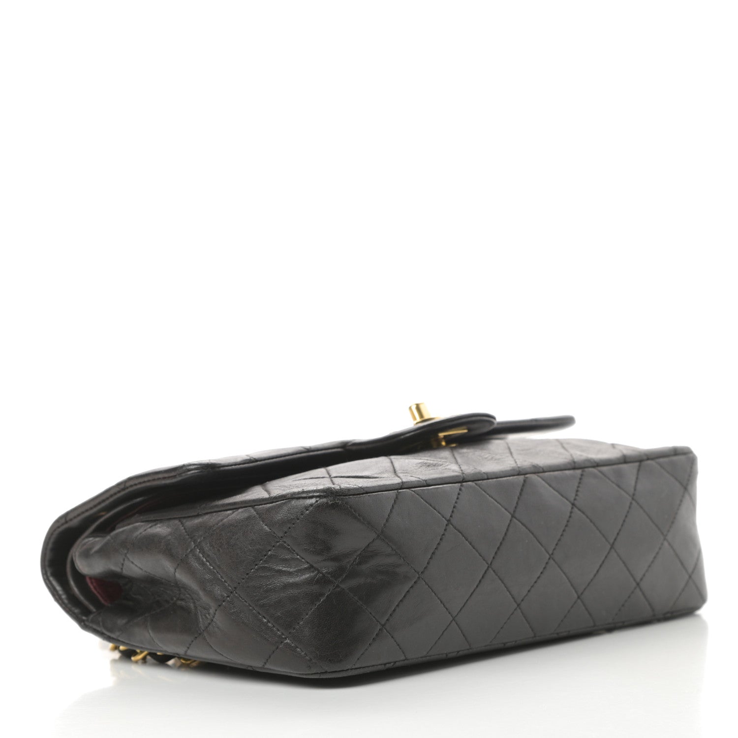Chanel Lambskin Quilted Small Double Flap Black 4 of 20