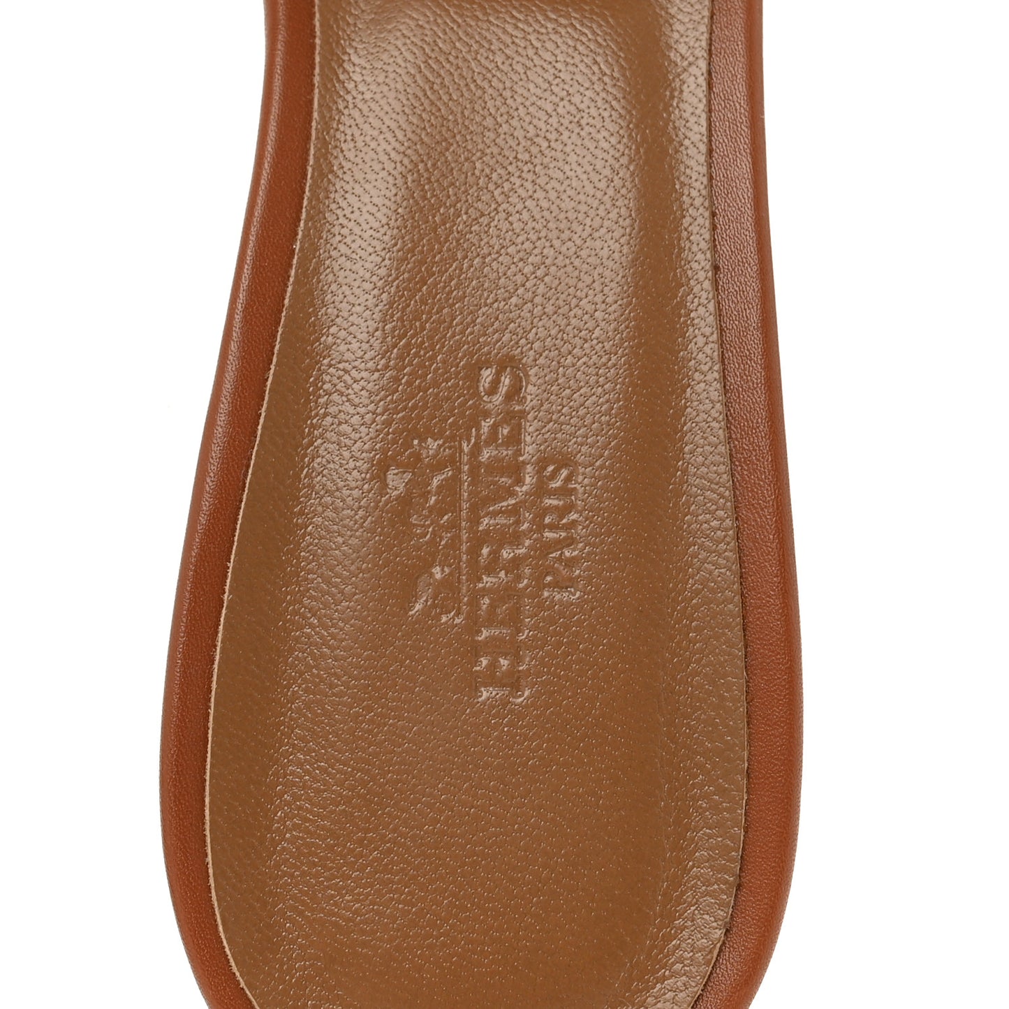Calfskin Oasis Sandals 38 Gold