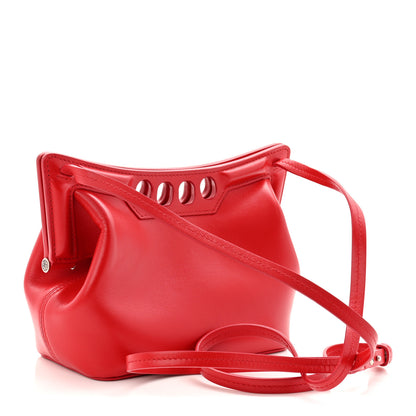 Alexander McQueen Calfskin The Peak Mini Bag Welsh Red 3 of 10