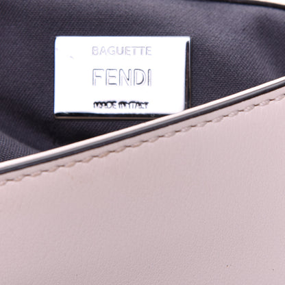 Fendi Vitello Dolce Lace Up Baguette Camelia 9 of 19