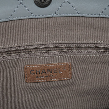 Chanel Calfskin Stitched CC Pocket Hobo Grey 6 of 9