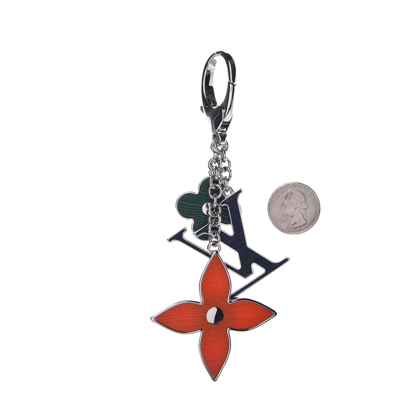 Fleur d'Epi Bag Charm Tri-color