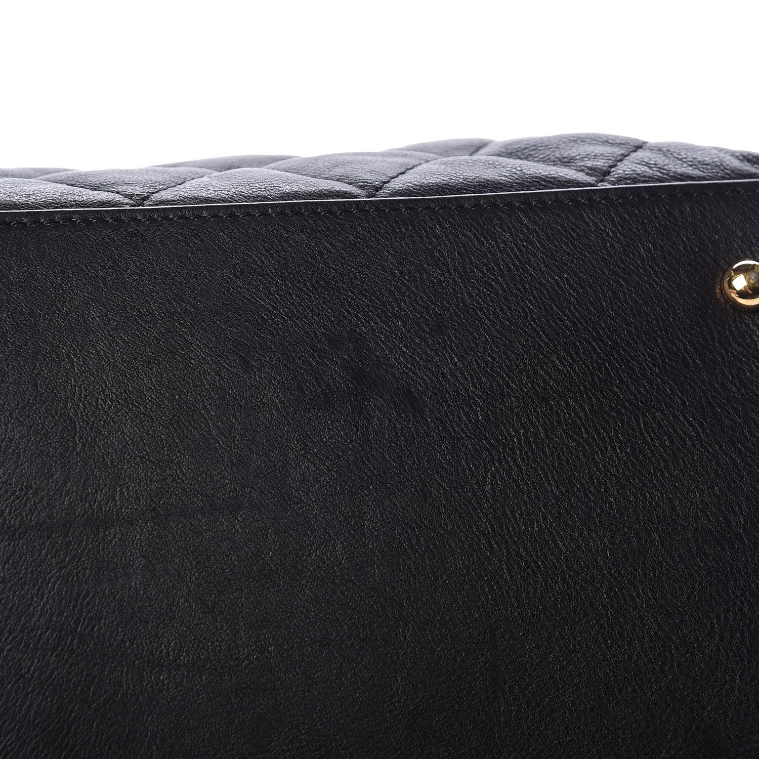 Chanel Calfskin Quilted Small Chain Me Tote Black 10 of 12