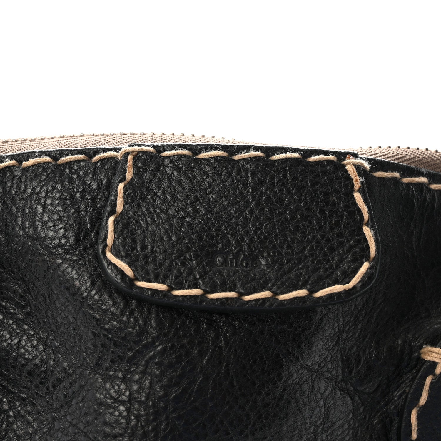 Chloe Calfskin Edith Dome Bowler Black 8 of 10