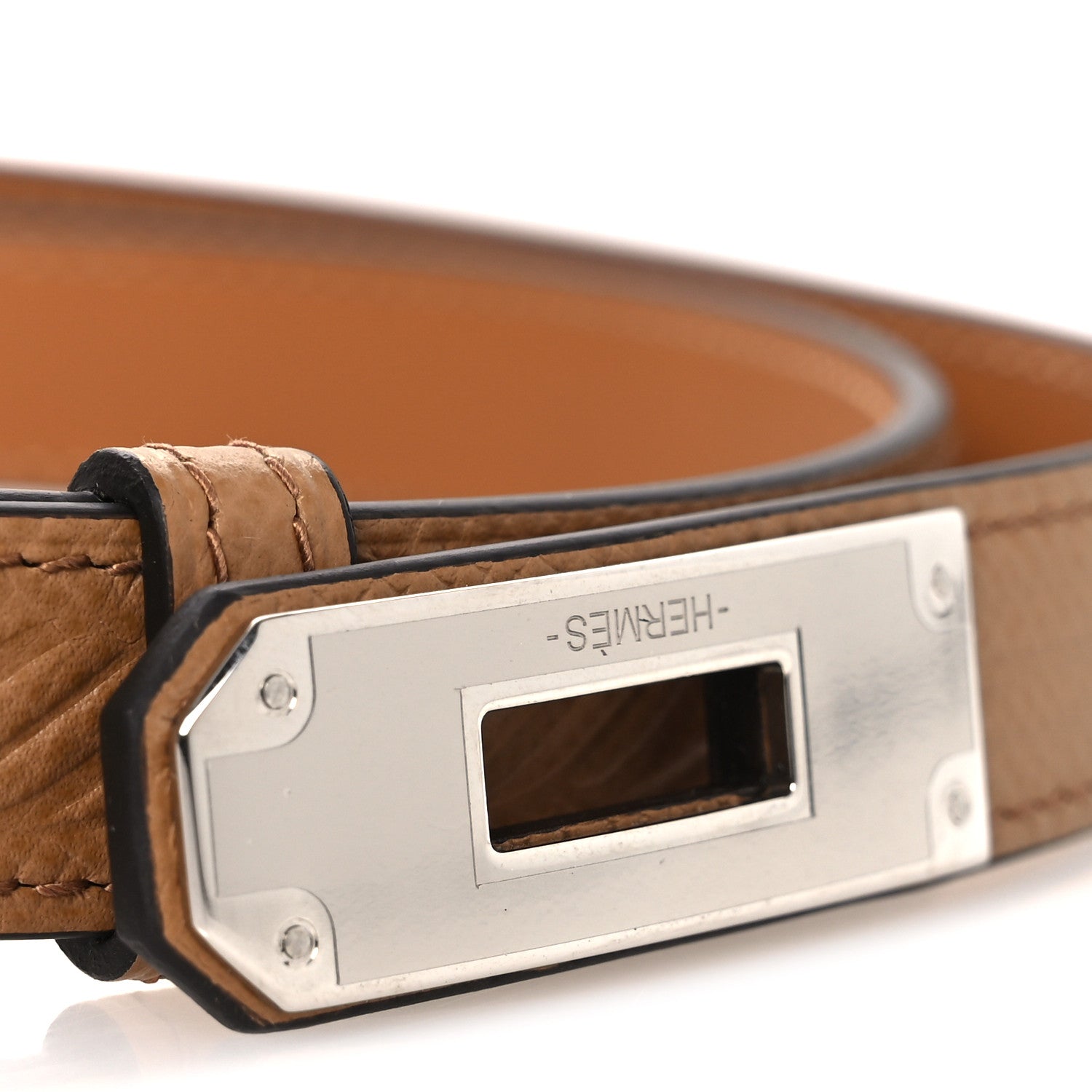 Hermes Epsom Quadrige Kelly Pocket 18 Belt Biscuit 7 of 8