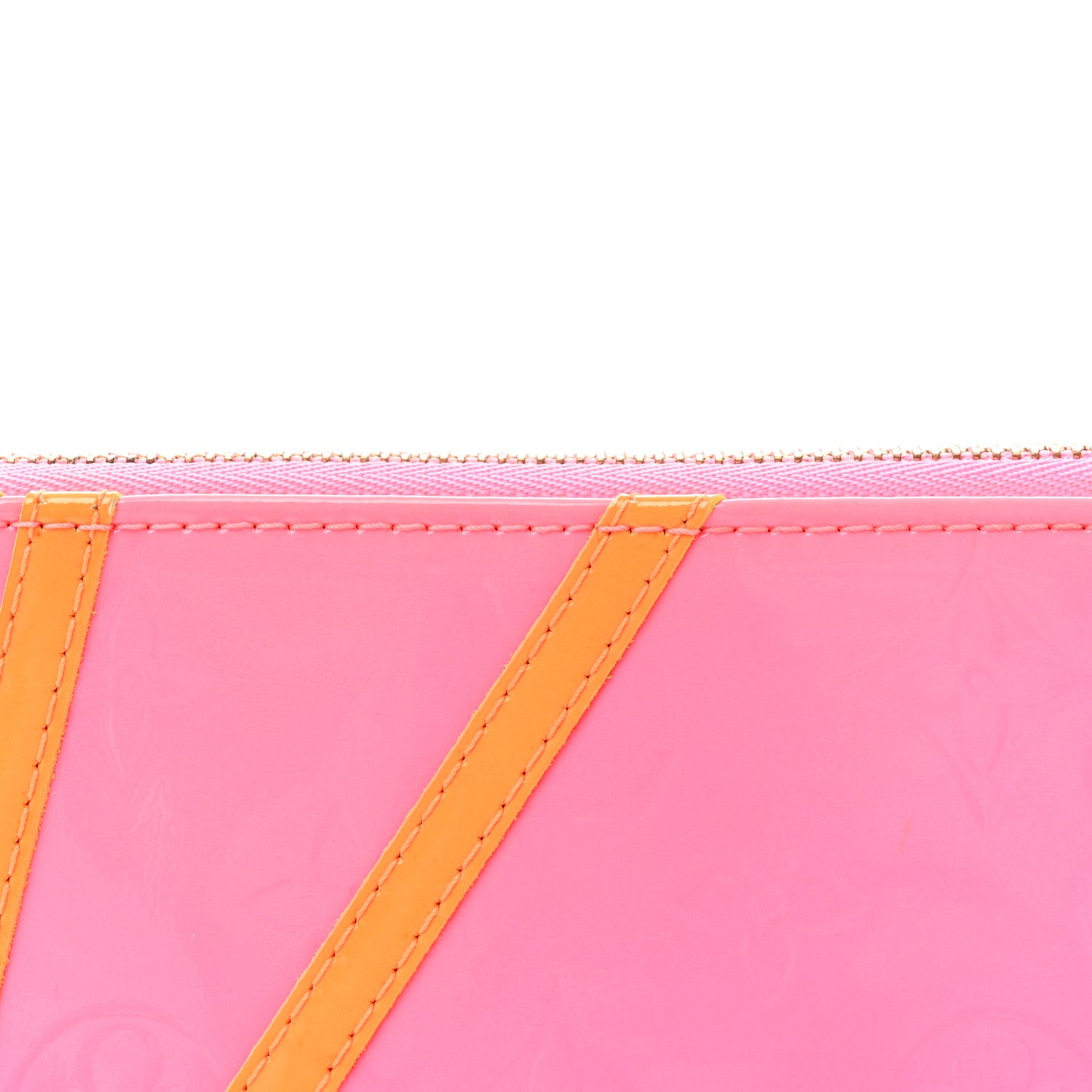 Louis Vuitton Vernis Fluo Lexington Pochette Pink 7 of 9