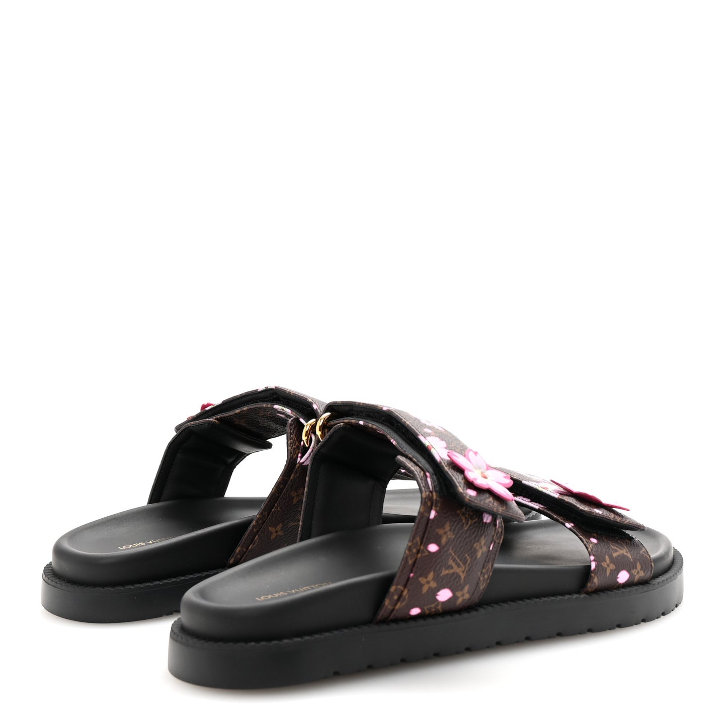 LV X TM Monogram LV Sunset Flat Comfort Mule 40 Sakura Brown
