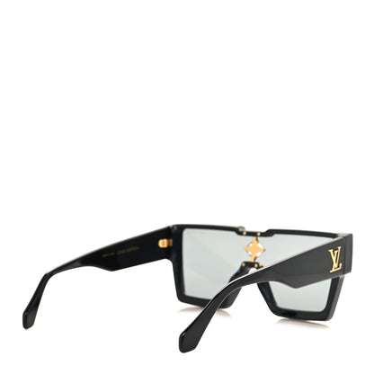Louis Vuitton Acetate Swarovski Crystal Cyclone Sunglasses Z1578W Black 4 of 6
