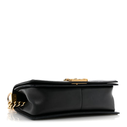 Chanel Lambskin Quilted Medium Boy Flap Black 4 of 15