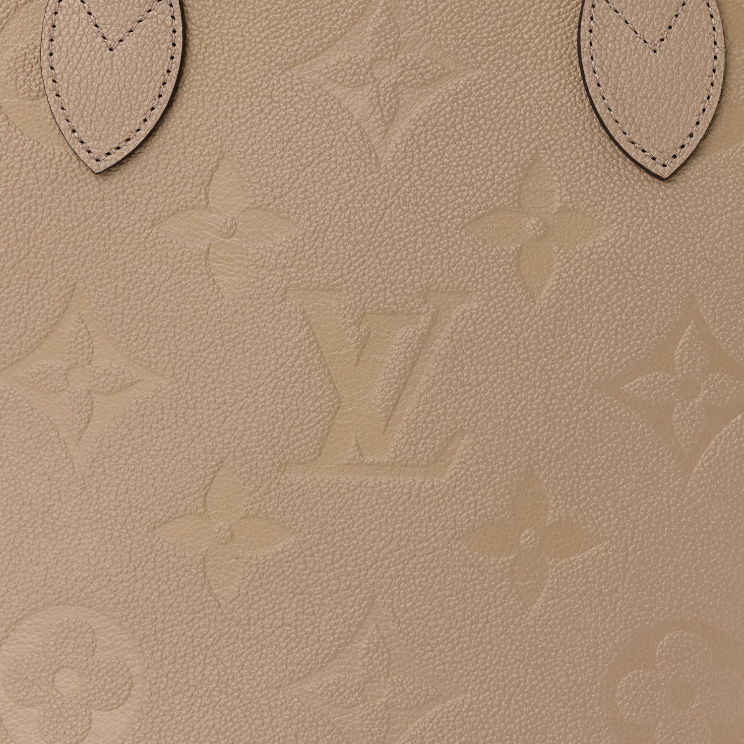 Louis Vuitton Empreinte Monogram Giant Neverfull MM Tourterelle 11 of 12