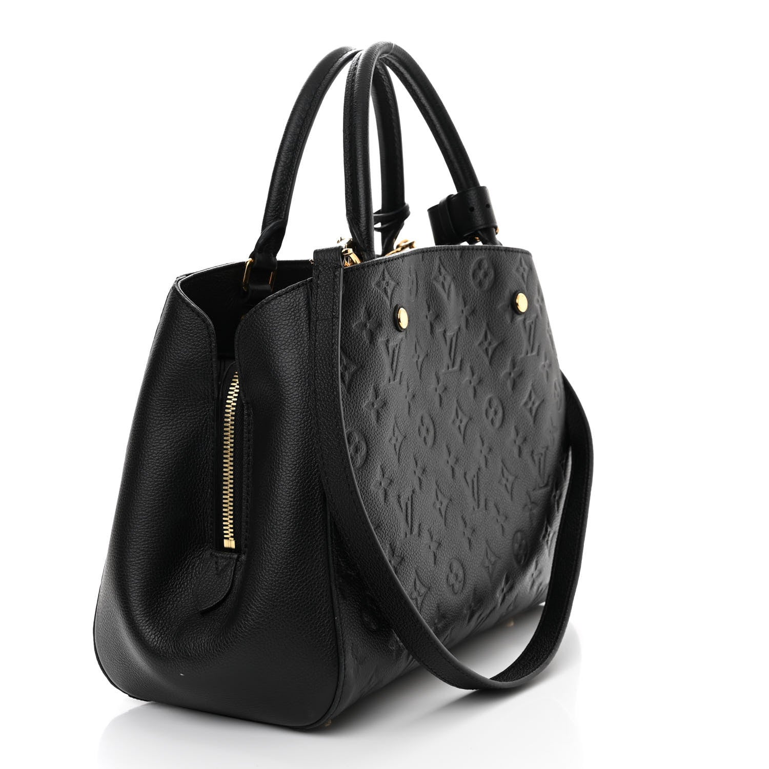 Louis Vuitton Empreinte Montaigne MM Black 3 of 14