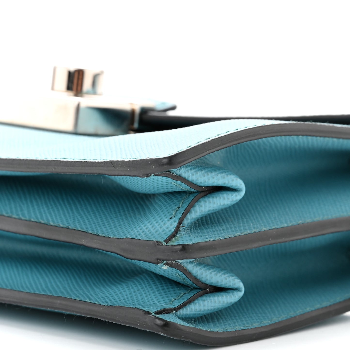Saffiano Sound Crossbody Bag Turchese