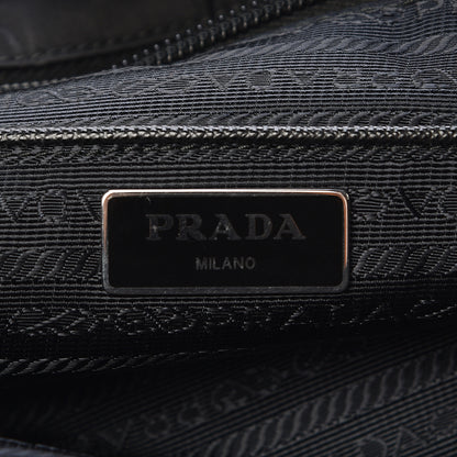 Prada Nylon Vela East West Shopper Tote Black 6 of 12