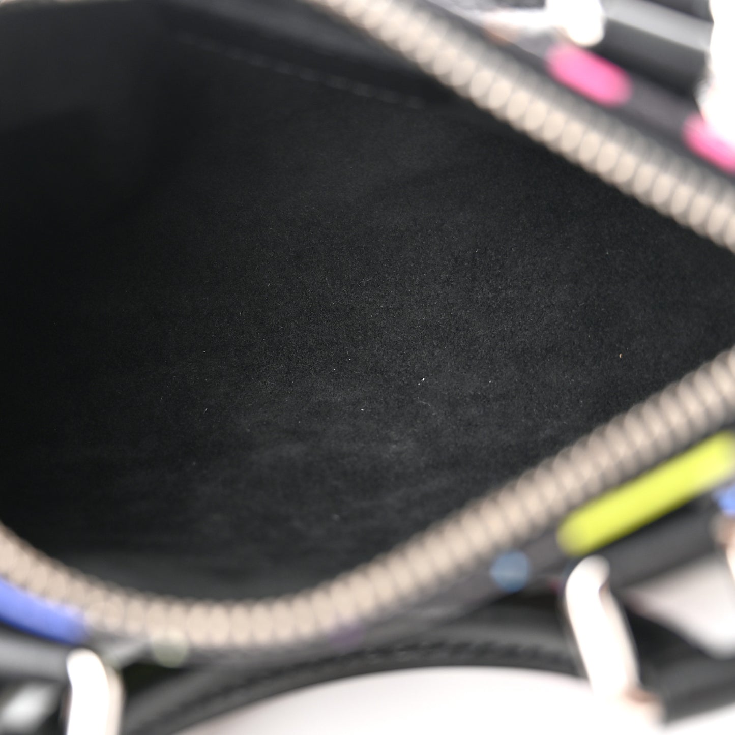 LV X TM Monogram Multicolor Nano Speedy Black