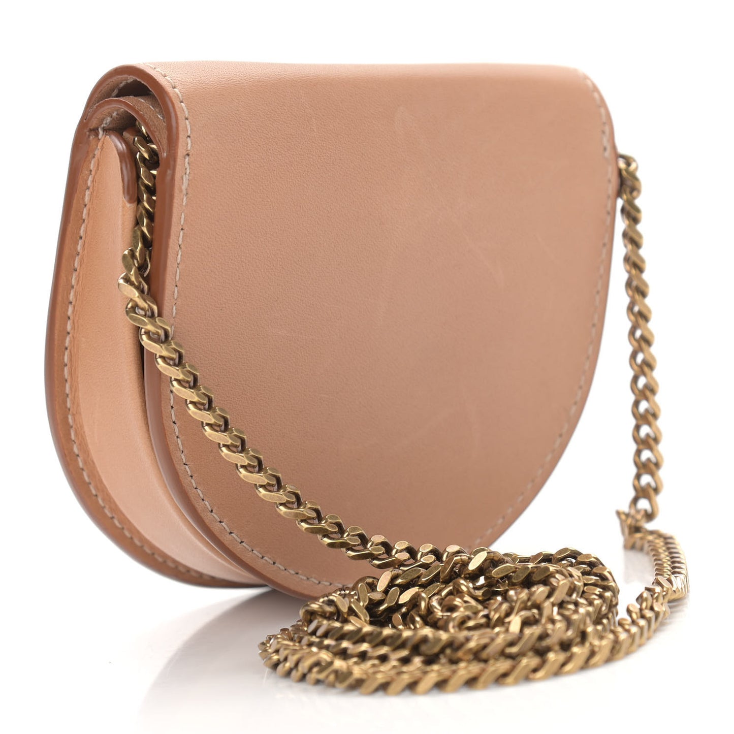 Calfskin Monogram Baby Kaia Crossbody Bag Vintage Brown