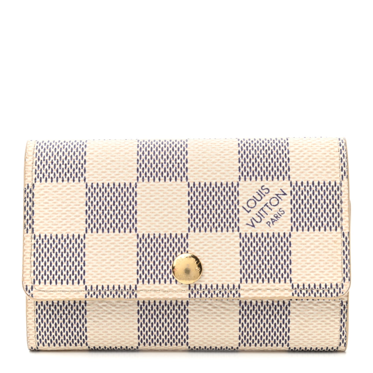 Louis Vuitton Damier Azur Multicles 6 Key Holder 1 of 6