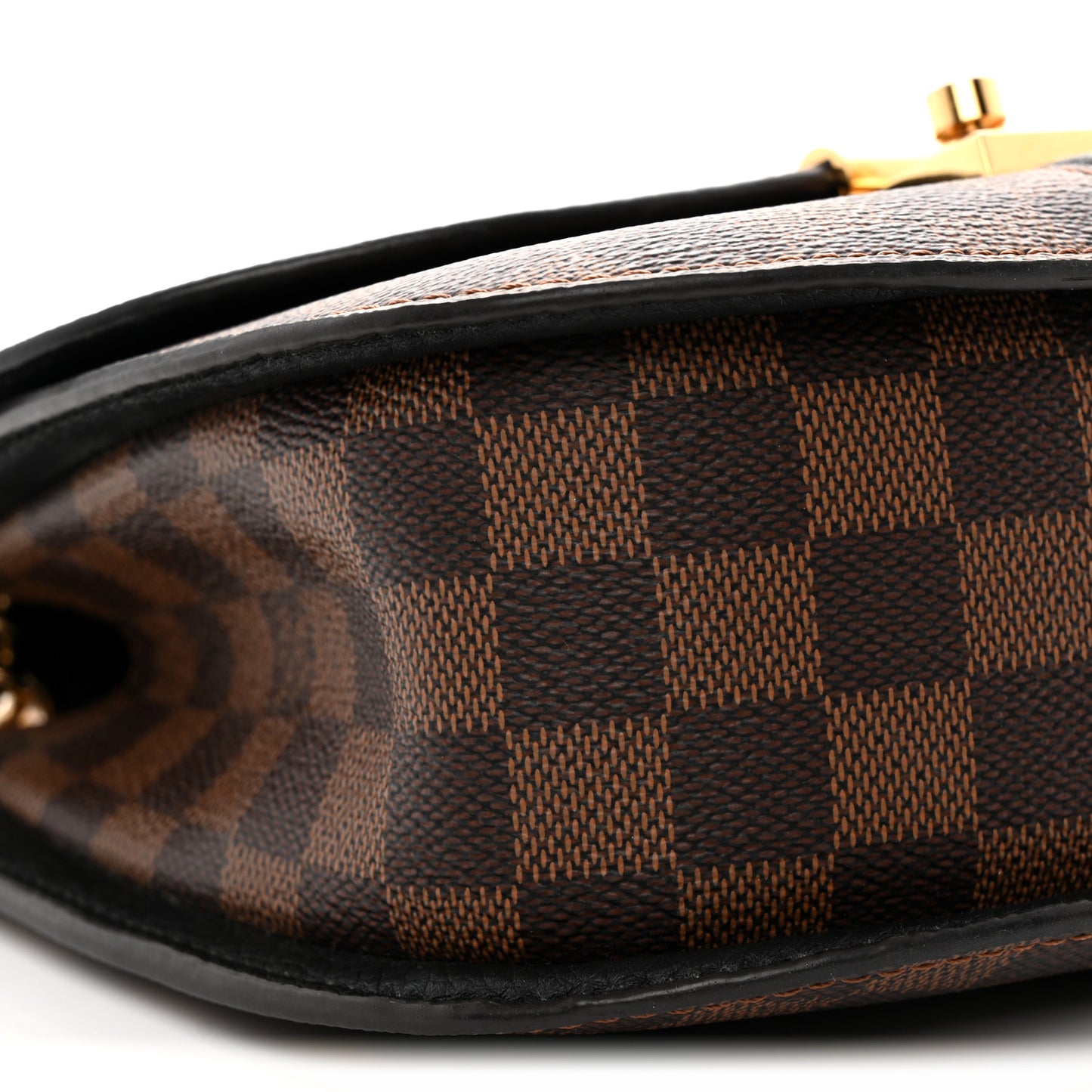 Damier Ebene Cuir Taurillon Wight Black