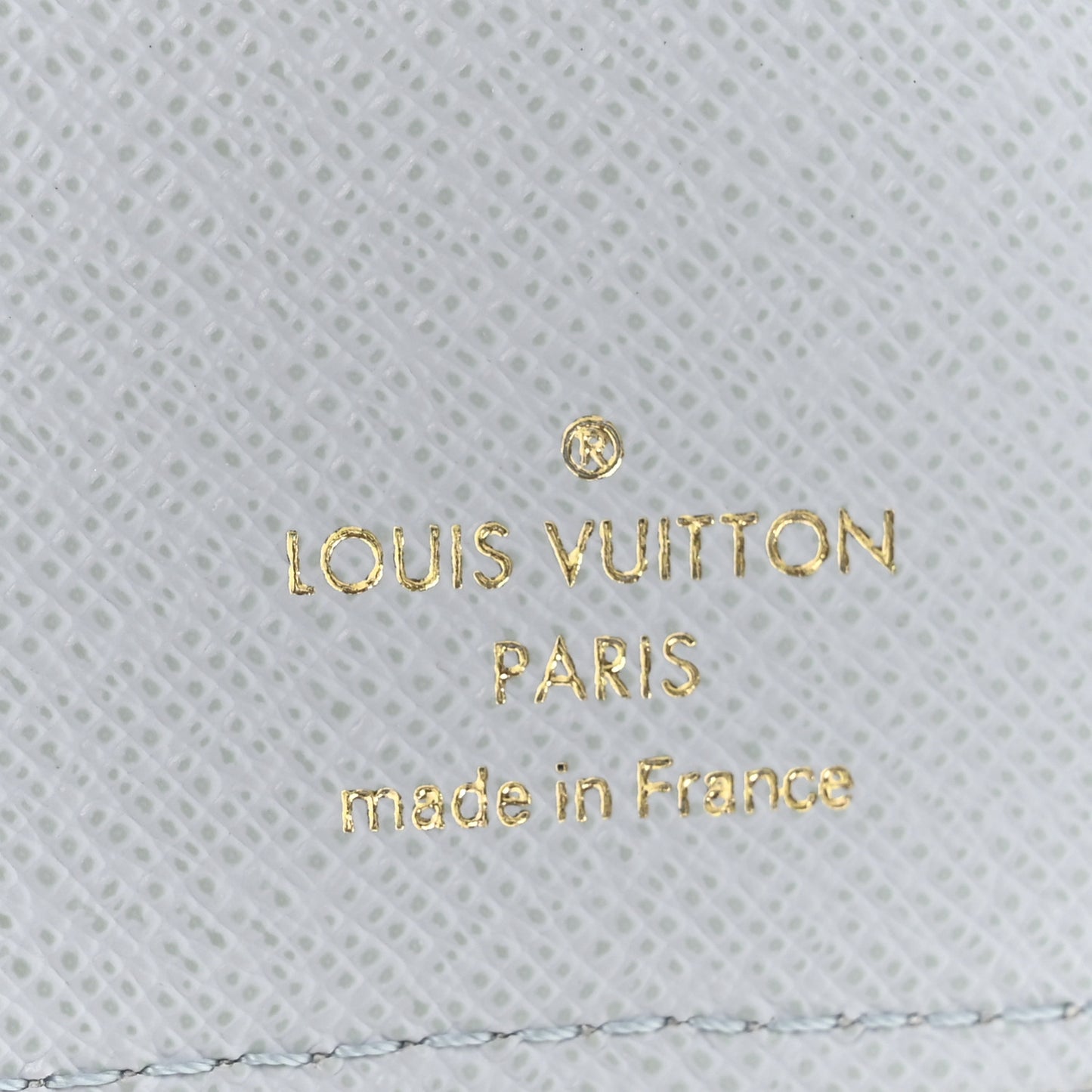Monogram Jacquard Lou Wallet White