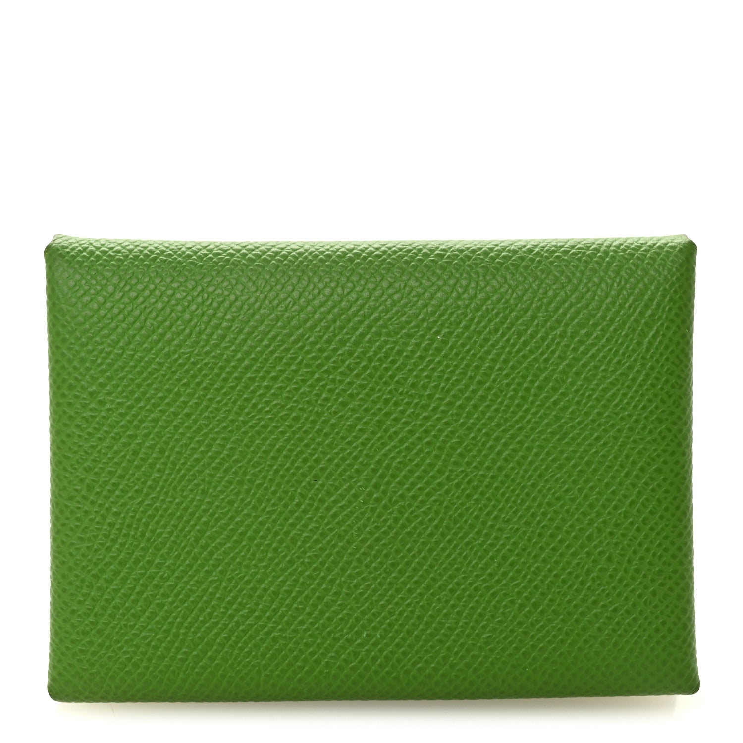 Hermes Epsom Calvi Duo Card Case Vert Yucca 1 of 8