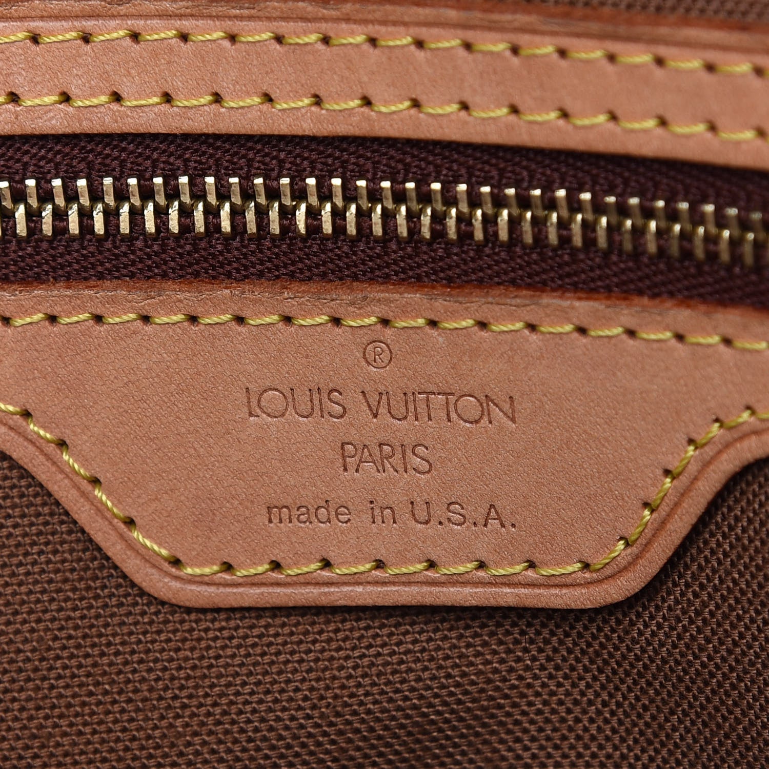 Louis Vuitton Monogram Cabas Piano 6 of 11