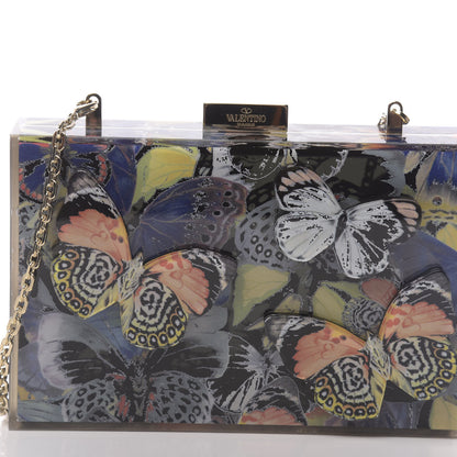 Valentino Garavani Plexiglass Camubutterfly Minaudiere Bag Multicolor 9 of 9