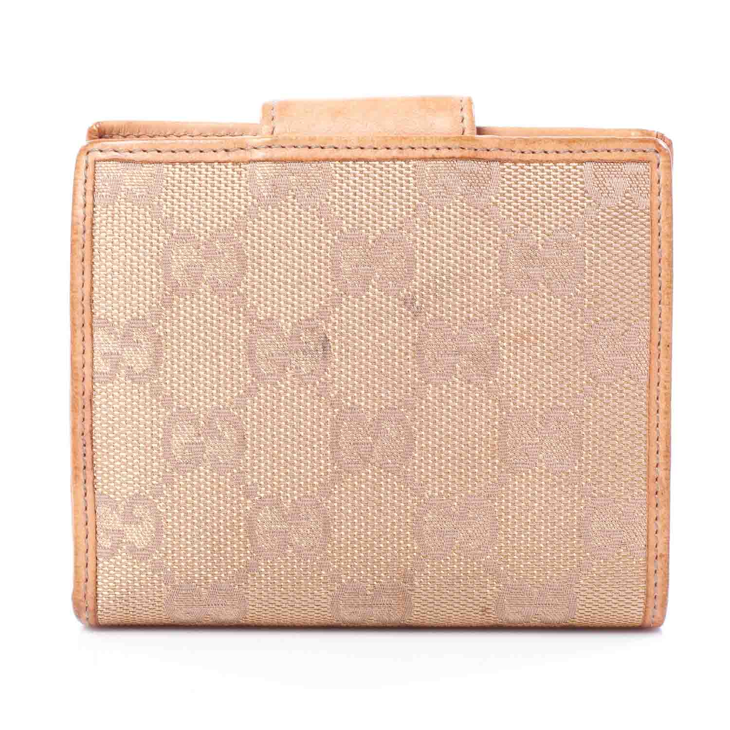 Gucci Monogram Abbey Compact Wallet Rose 4 of 7