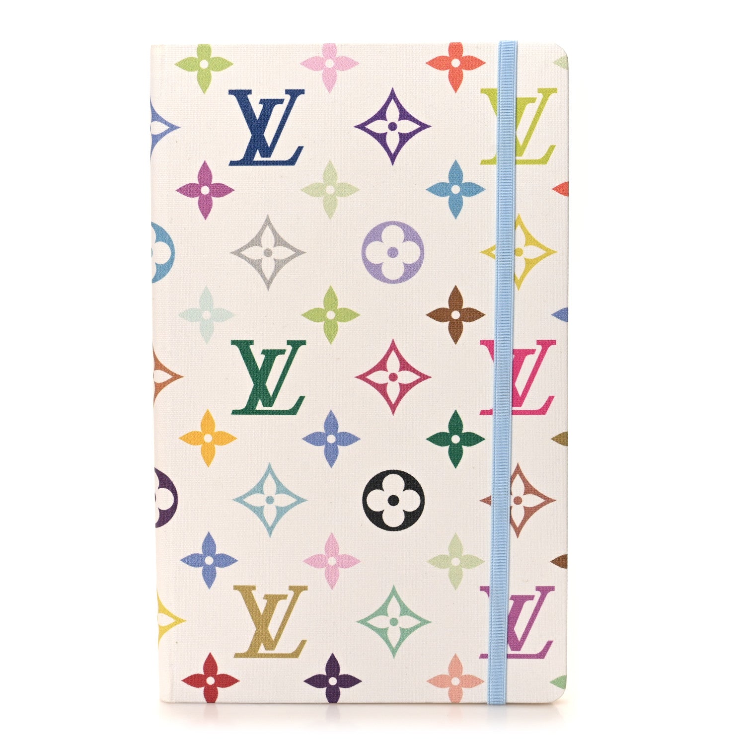 Louis Vuitton LV x TM Monogram Multicolor Jane Notebook MM  White 1 of 7