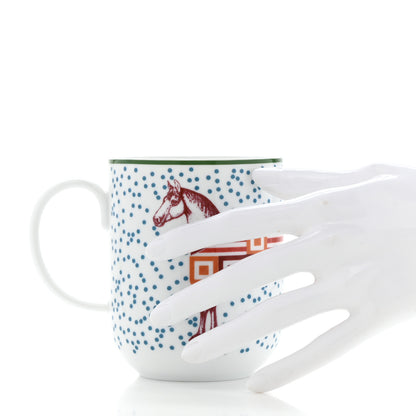 Hermes Porcelain Hippomobile Mug 2 of 7