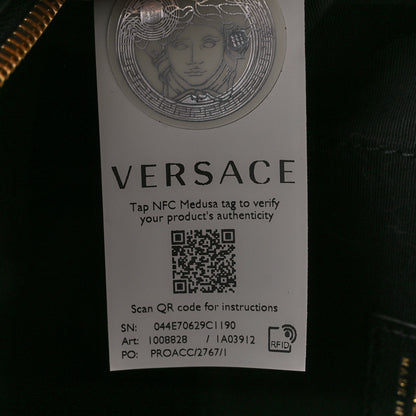 Versace Nappa Quilted Medium Medusa Camera Bag Black 7 of 10