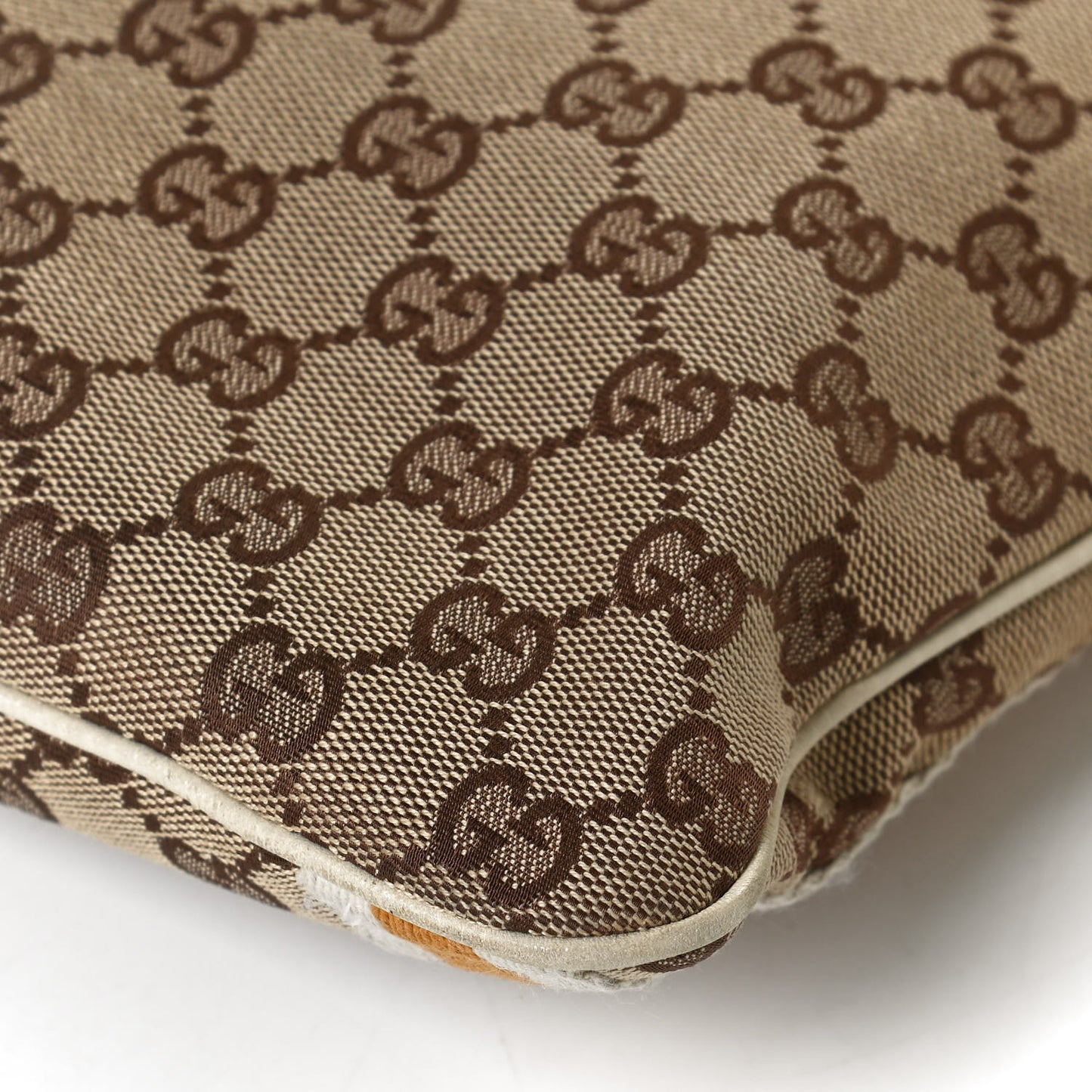 Monogram Web Jolicoeur Charms Messenger White