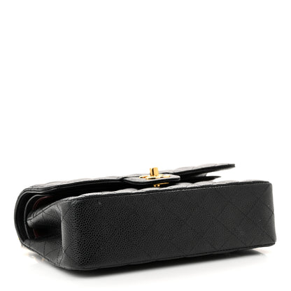 Chanel Caviar Quilted Small Double Flap Black 4 of 12