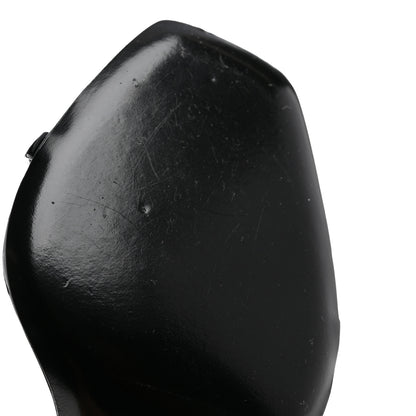 Saint Laurent Patent Calfskin Opyum 110 Sandals 37.5 Black 10 of 11
