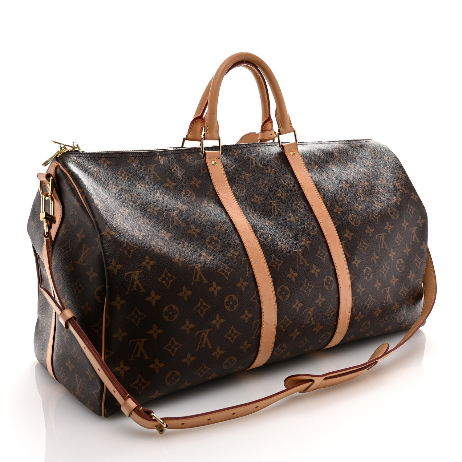 Louis Vuitton Monogram Keepall Bandouliere 55 2 of 11