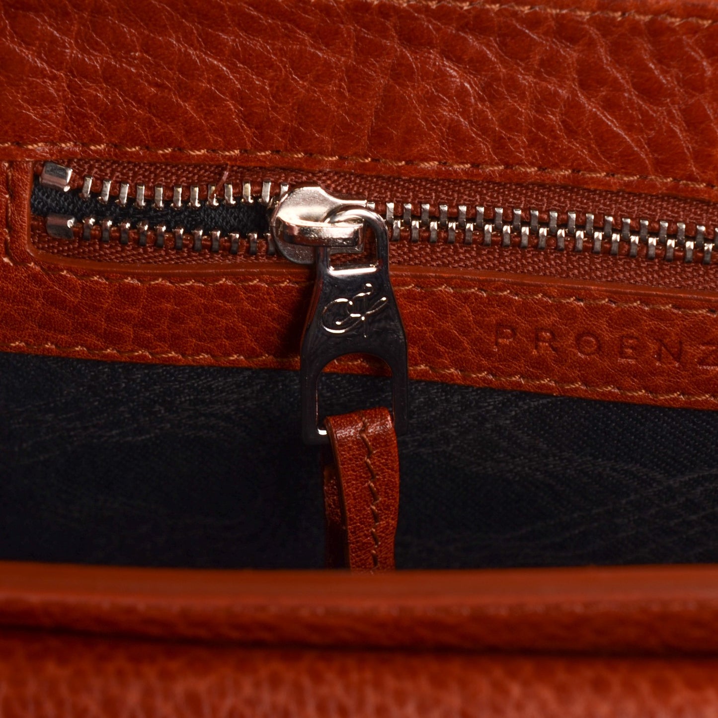 Calfskin Mini PS11 Classic Shoulder Bag Saddle