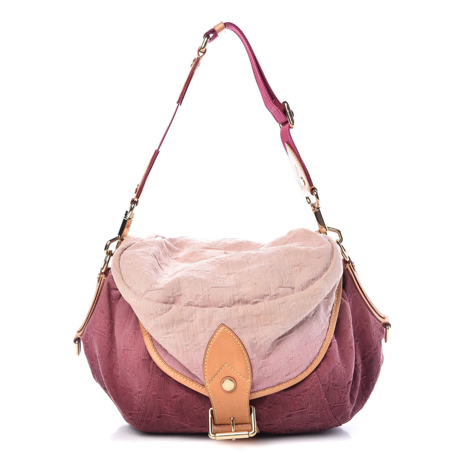 Louis Vuitton Denim Sunshine Messenger Rouge Fauviste 1 of 6