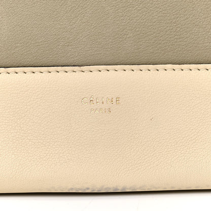 Celine Shiny Smooth Calfskin Medium Frame Shoulder Bag Chalk Mastic 6 of 16