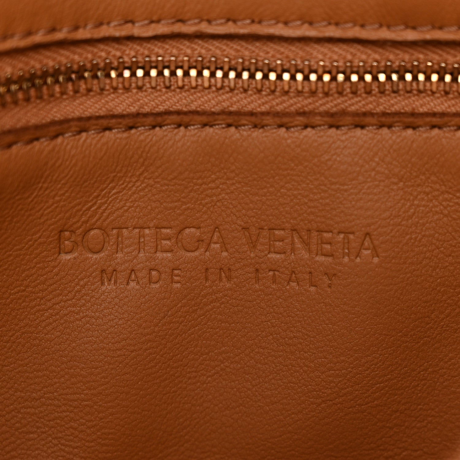 Bottega Veneta Lambskin Maxi Intrecciato Cassette Crossbody Bag Caramel 6 of 13
