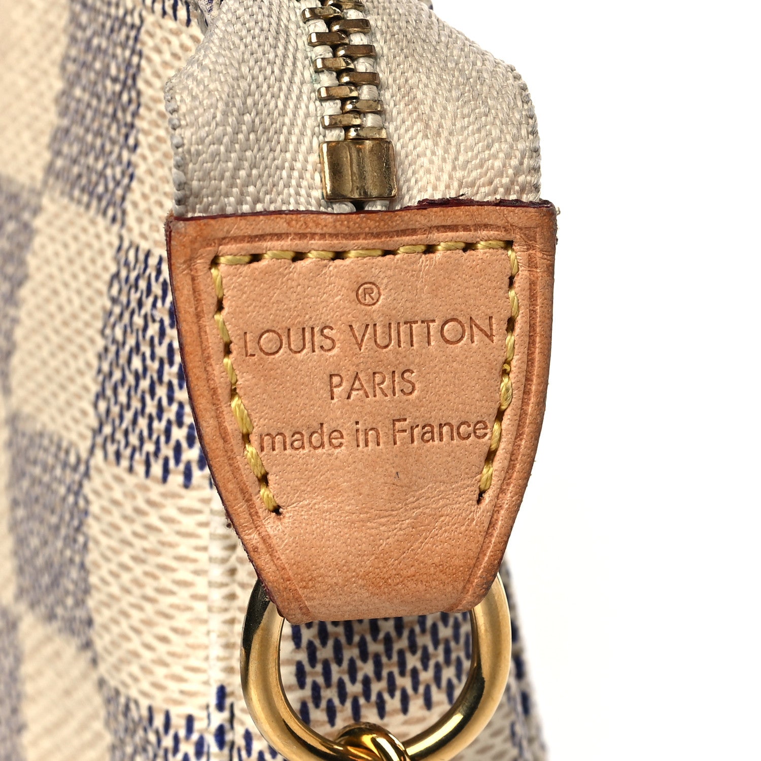 Louis Vuitton Damier Azur Mini Pochette Accessories 6 of 10