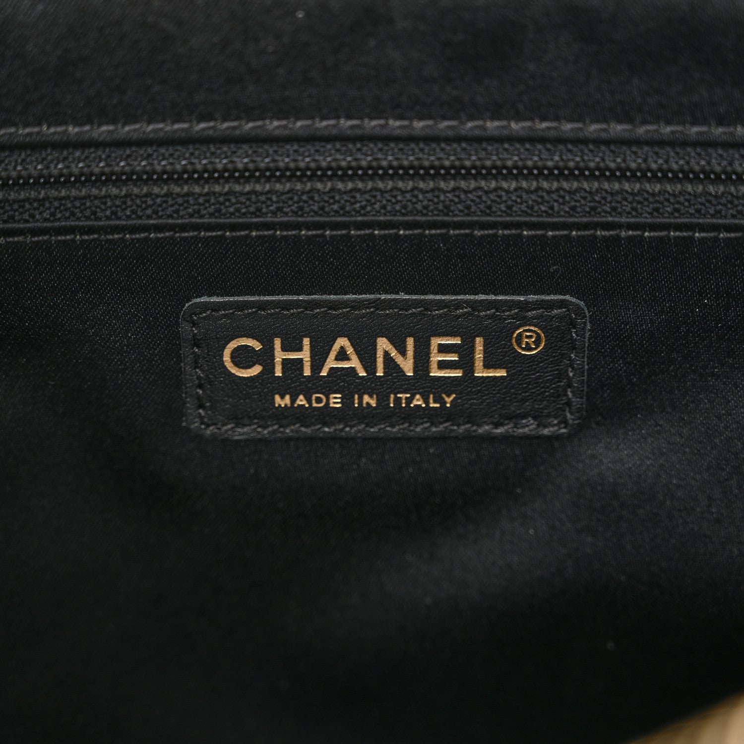 Chanel Caviar Quilted XL Grand Shopping Tote GST Black 6 of 10