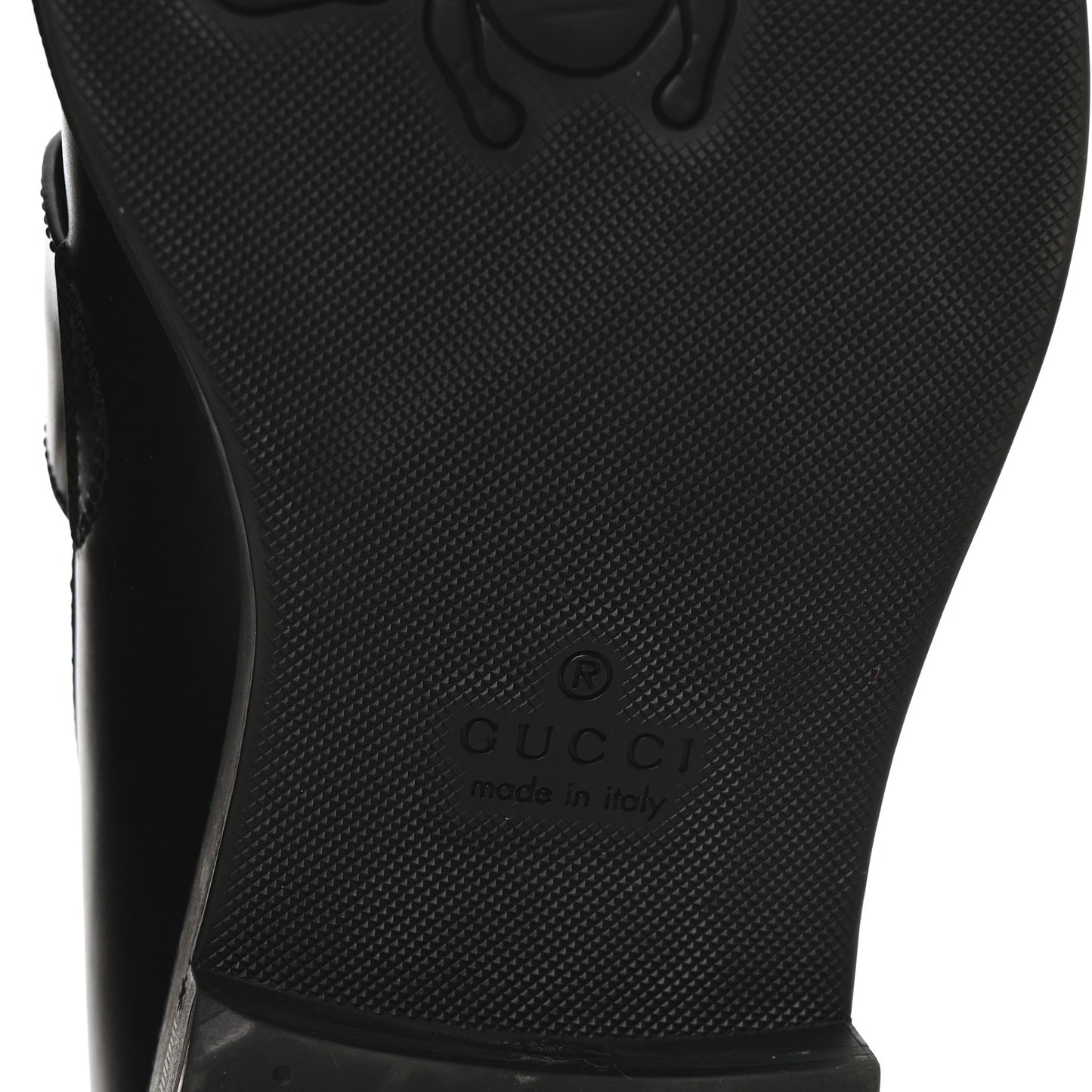 Calfskin Sylvie Web Tassel Mens Loafers 9 Black