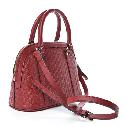 Gucci Soft Microguccissima Mini Dome Bag Rosso 3 of 10